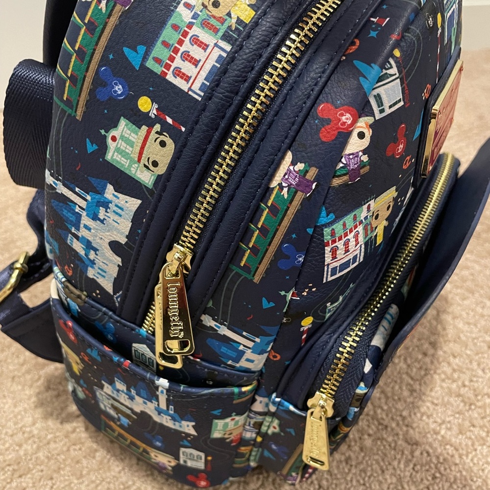 Disney Loungefly Mini Backpack. - Picture 3 of 7